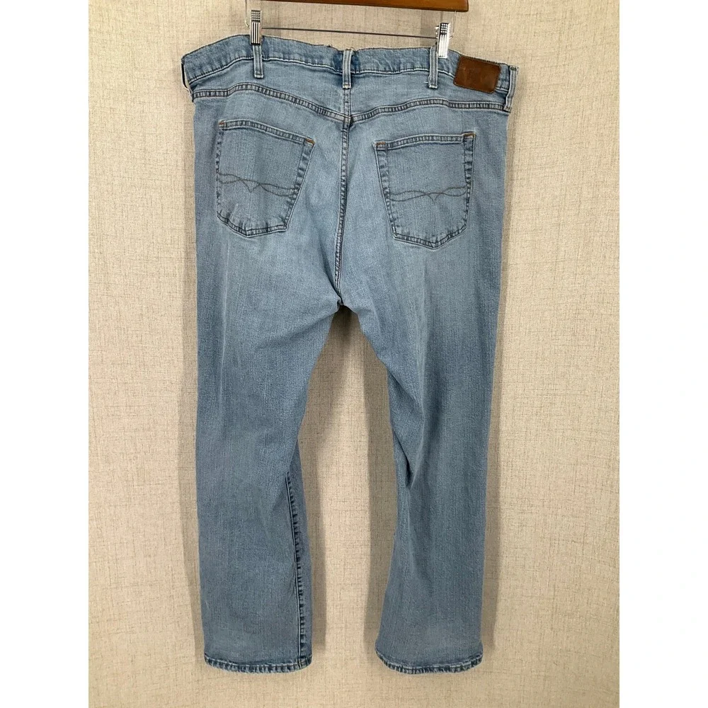Polo Ralph Lauren‎ Jeans Mens 44x30 Blue Cotton Hampton Relaxed Straight Light